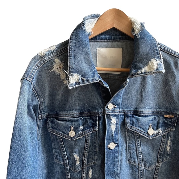 Mother Superior Distressed Drifter Jean Jacket - Picture 11 of 13